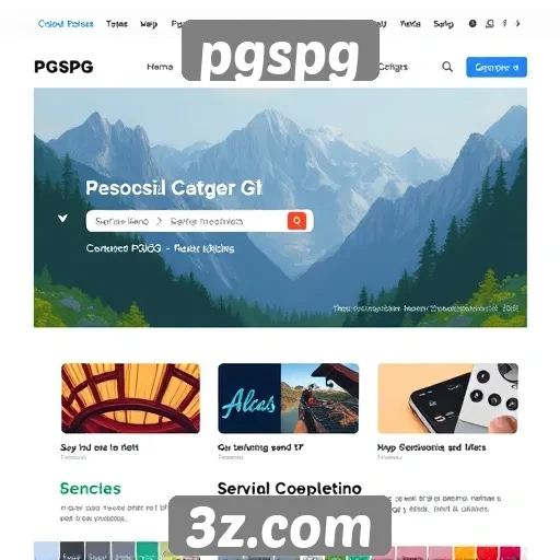 tendências de design no site pgspg para usuários